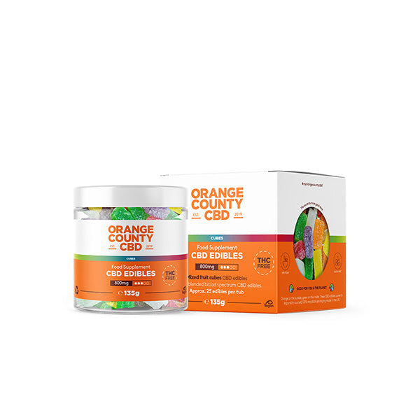 Orange County CBD 800mg Gummies - Small Pack