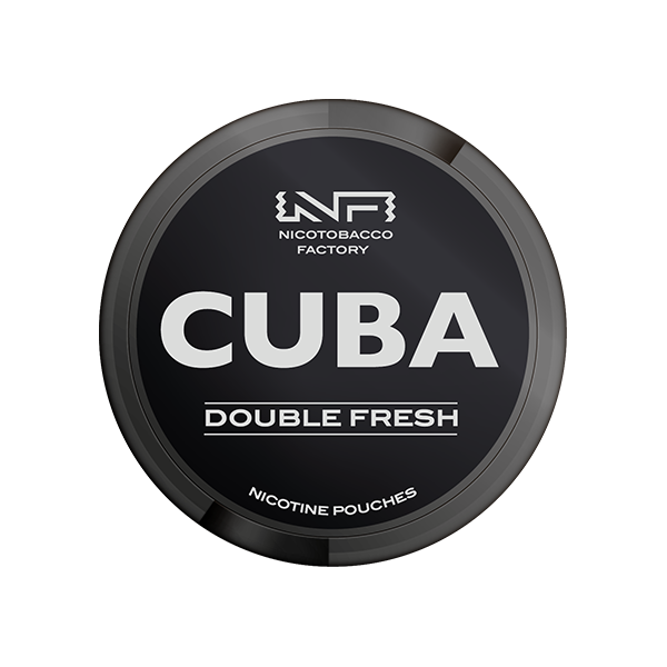 43mg CUBA Black Nicotine Pouches - 25 Pouches