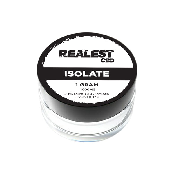 Realest CBD 1000mg CBG Isolate (BUY 1 GET 1 FREE)